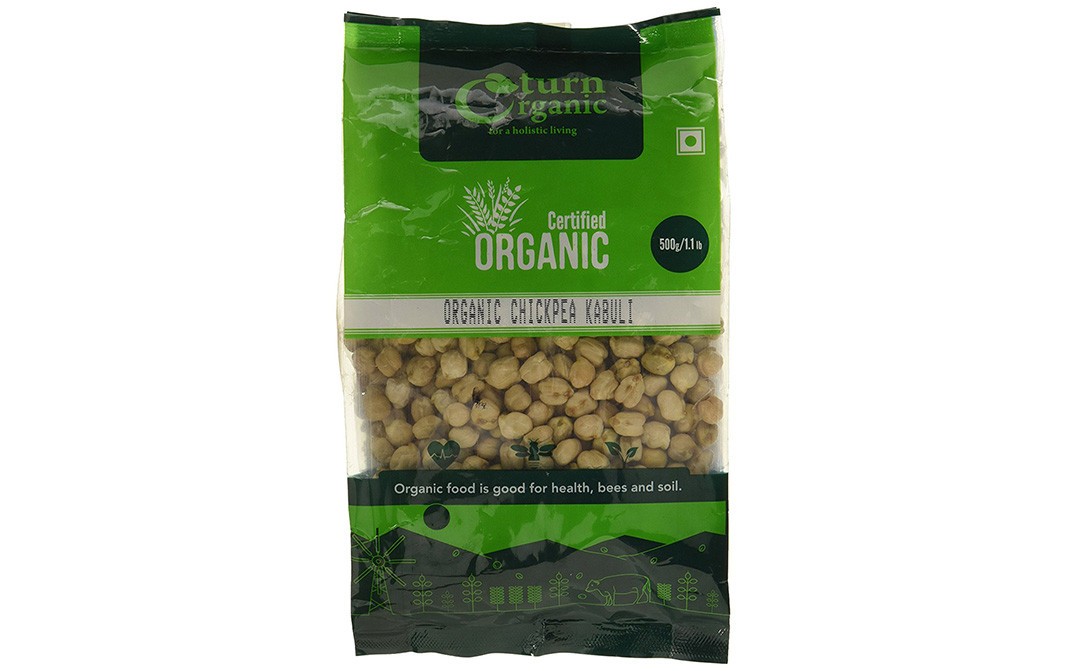 Turn Organic Chickpea Kabuli    Pack  500 grams